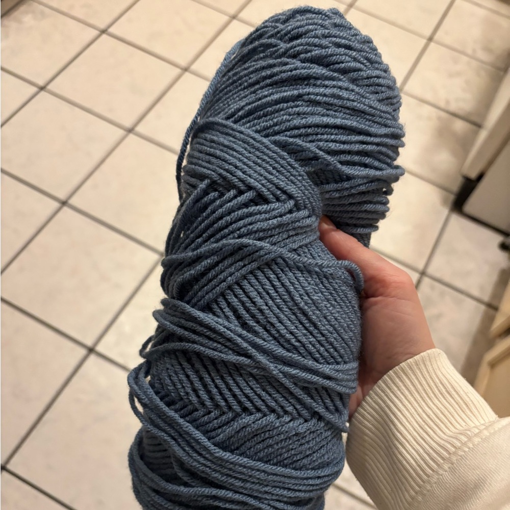 Blue crochet Bonnet - Picture 16 of 16